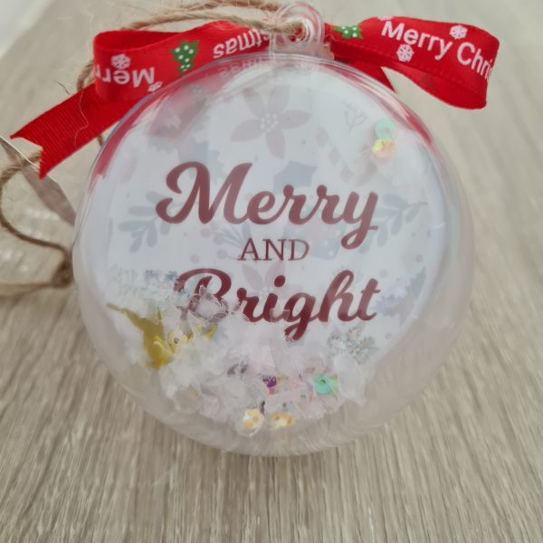 personalized christmas baubles - Craft Corner