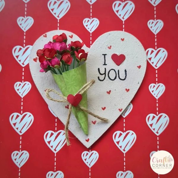 Valentines day magnets - handcrafted - sharjah - dubai - Craft Corner